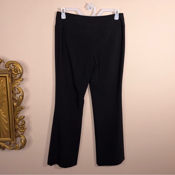 Y2K Era Size 9 Star City Black Bootcut Pants Stretch Classic Juniors Dress Pants - Picture 3 of 14